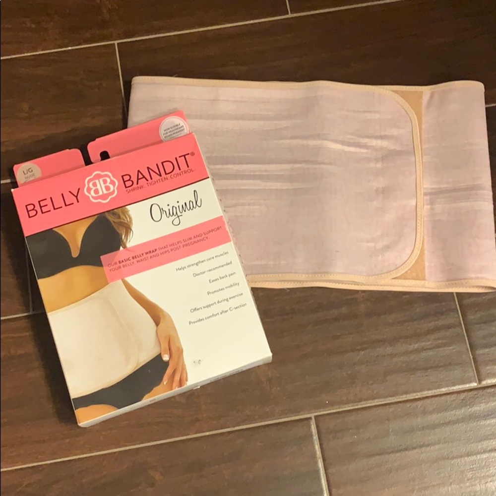 Belly Bandit Wrap, Nude Color, Size L